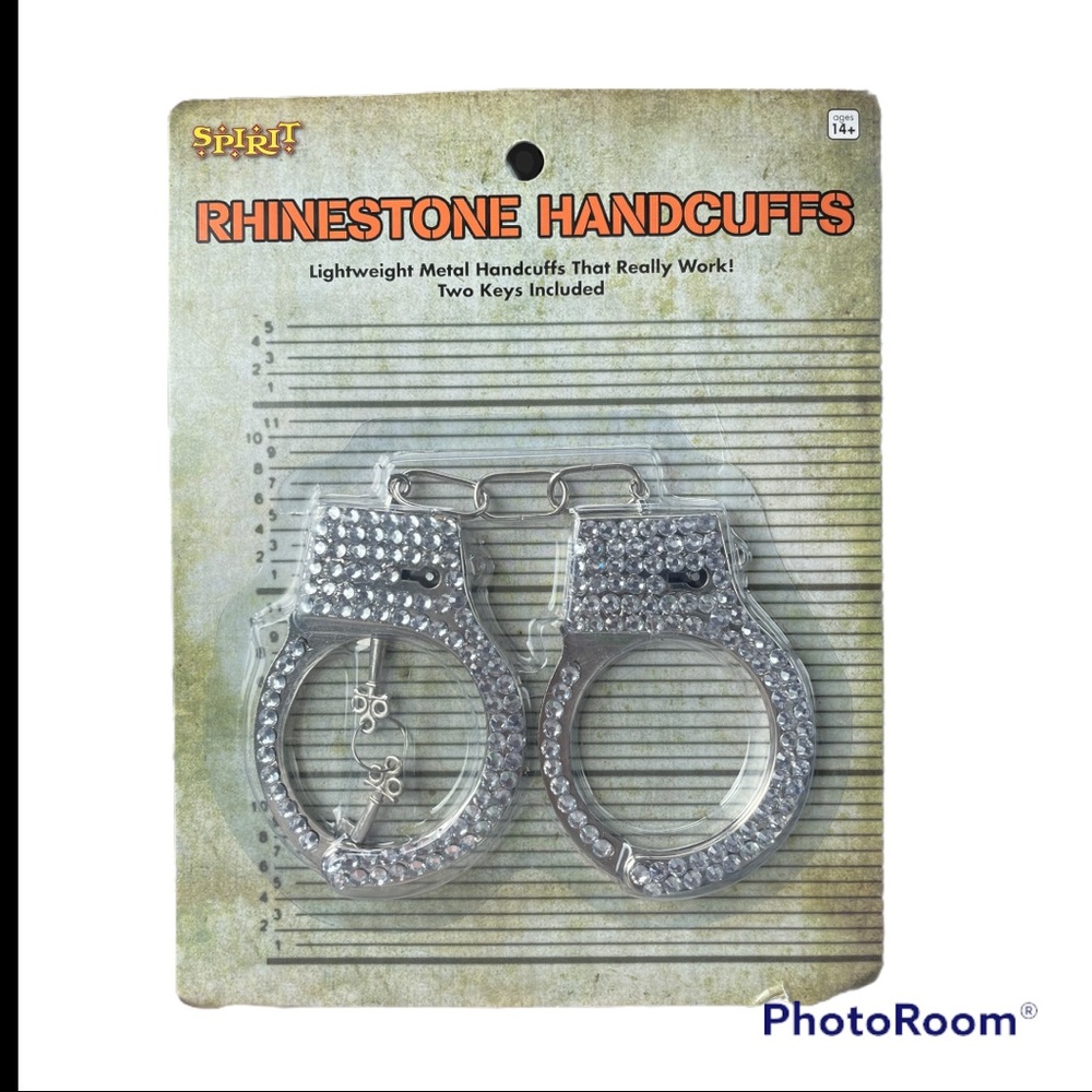 NWT Spirit Rhinestone Handcuffs